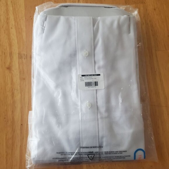 MagnaReady boys dress shirts Size large white magnetic Button Down Long sleeves - Picture 8 of 14